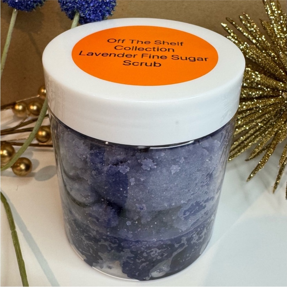 Handcrafted Fine Sugar Scrub- Lavender